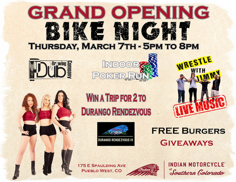 Grand Opening Bike Night