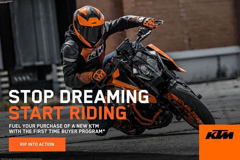 KTM - First Time Buyer Program