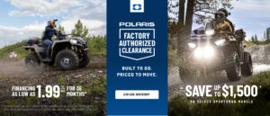 Read more about the article Factory Authorized Clearance Sales Event ATV Only Dealers