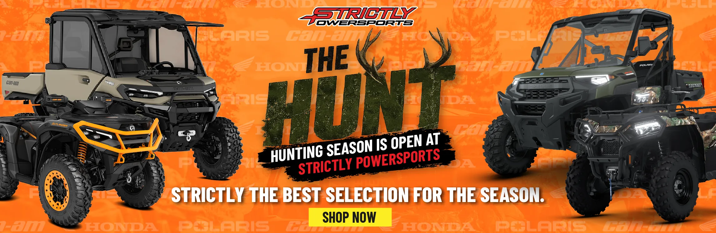 The Hunt promotional banner