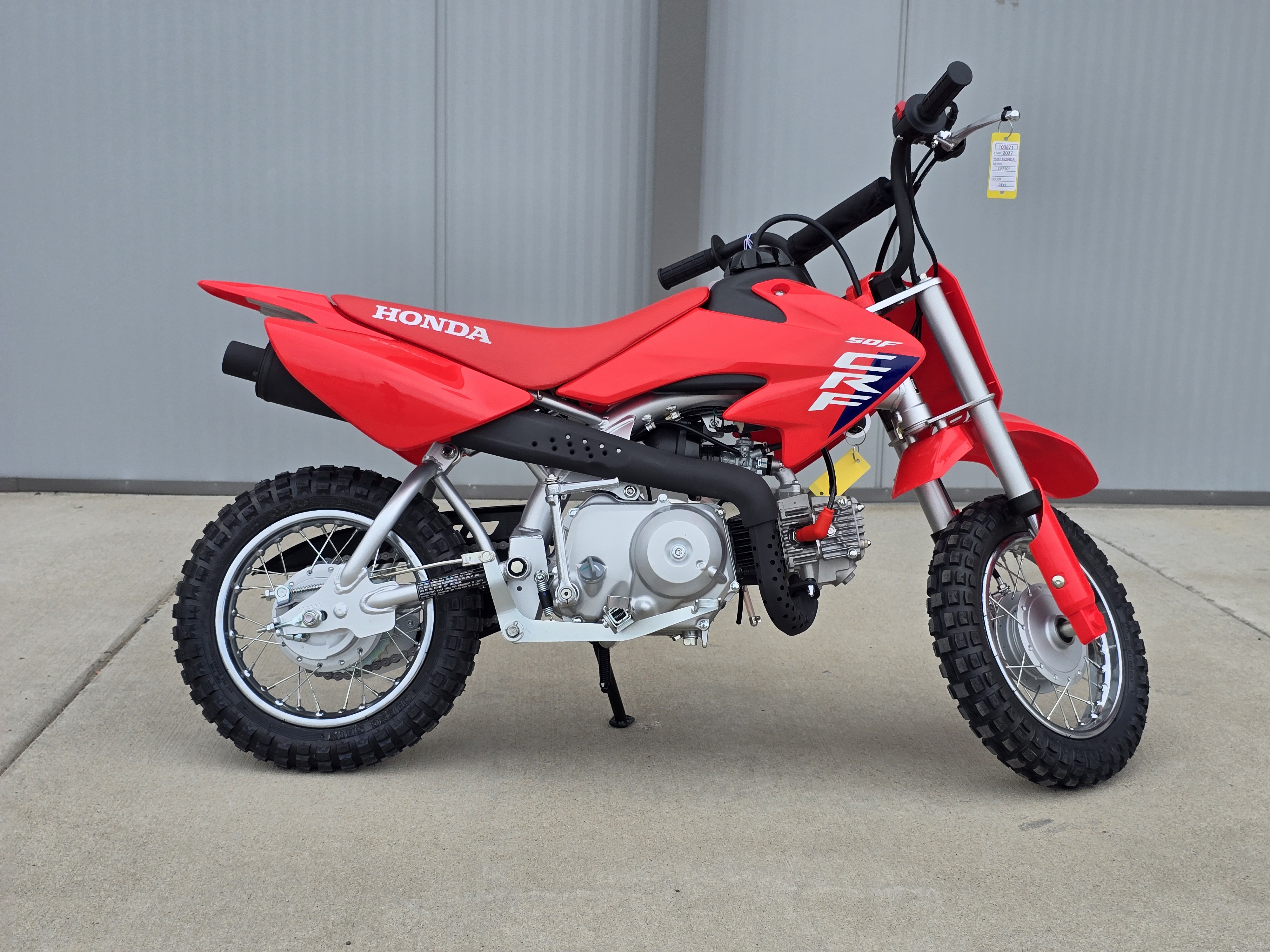 2027 Honda CRF50F Red — photo 1 of 9